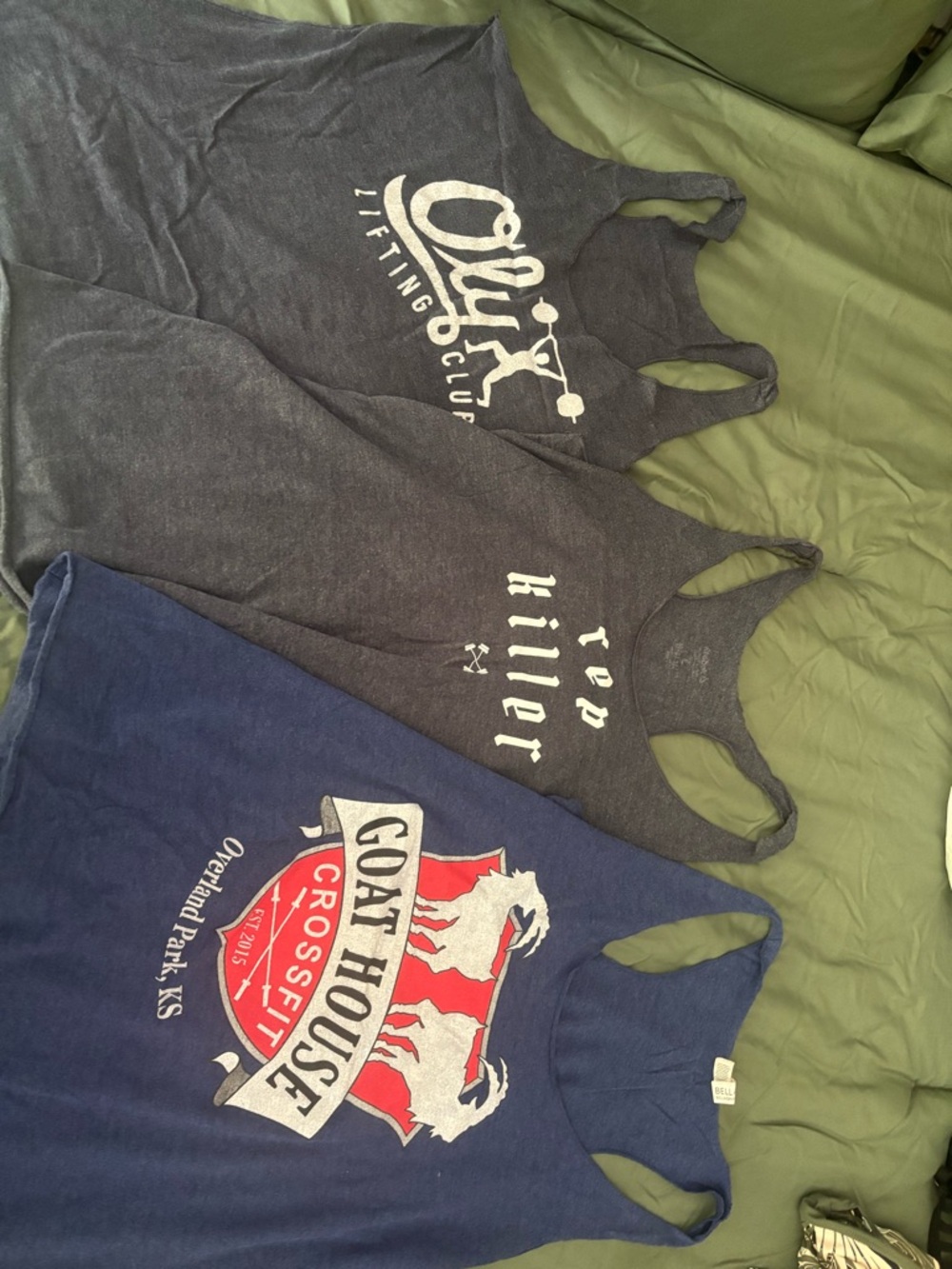 Women CrossFit workout tanks